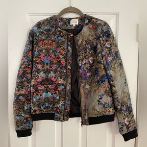 Parker Floral Bomber Jacket